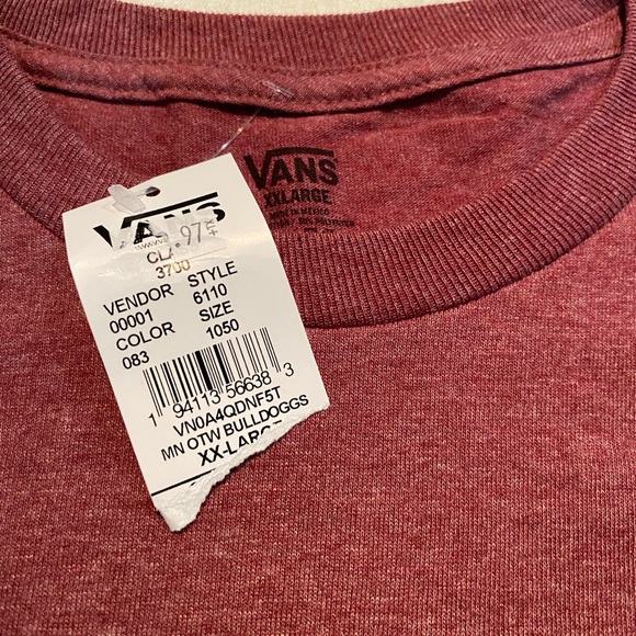 Vans OTW Bulldog Short Sleeve Tee T-Shirt - Picture 7 of 7